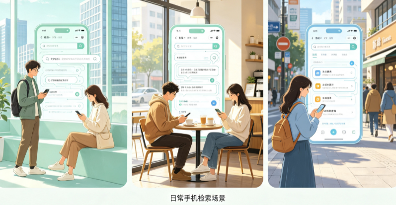城区普通人日常手机使用场景拆解：GEO 与 AI 优化如何改变信息检索体验